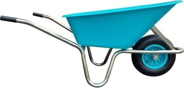 J.A.D. TOOLS Zahradní kolečko Livex 100 l, tyrkysové