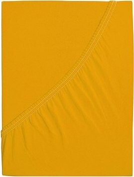 B.E.S. – Petrovice Prestieradlo JERSEY detské – 60 × 120 cm, Sýta žltá