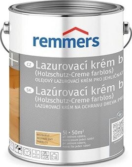 Remmers HK lazúrovací krém 5 l Farblos / Bezfarebný