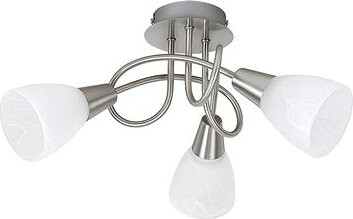 Rabalux – Prisadený luster 3× E14/40 W/230 V matný chróm