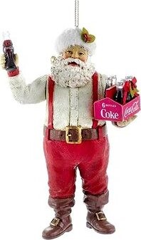 Kurt Adler Coca Cola Santa