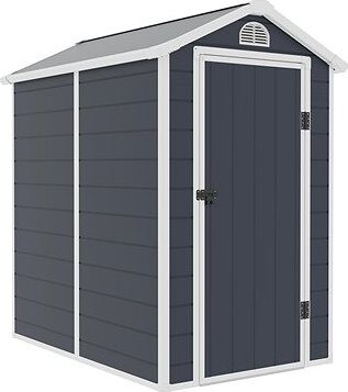 ROJAPLAST Domček záhradný AVE B, sivý 192 × 134 × 204 cm