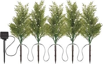 EMOS LED zapichovacie vetvičky so solárnym panelom, vonkajšie aj vnútorné, teplá biela