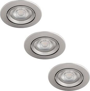 Philips – SÚPRAVA 3× LED Stmievateľné podhľadové svietidlo 3× LED / 5 W / 230 V / 2 700 K