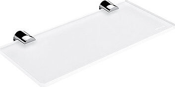 Nimco Polica do kúpeľne a sprchy 20 cm – sklo kov Bormo BR-11091B-20-26
