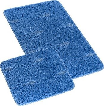 Bellatex Súprava Bany 60 × 100 cm + 60 × 50 cm 760/014 nevädza tmavomodrá