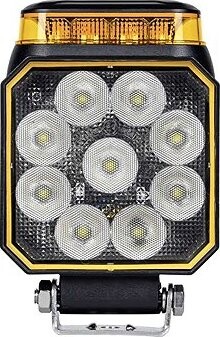Kamar Svetlomet LED pracovný + výstražný 12 – 24 V 9× LED
