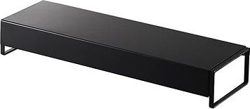 Yamazaki Polica kuchynská roztiahnuteľná Tower 5249 kov šírka 46 – 82 cm čierna