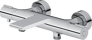 CERSANIT VIRGO nástenná vaňová/sprchová termostatická batéria, chróm (S951-561)