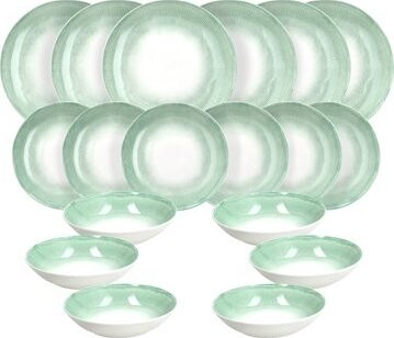 Andrea Fontebasso MOON GRASS Jedálenská súprava 18 ks