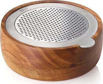 AdHoc jemné strúhadlo Cut & Serve so zásobníkom, priemer 13,3 cm