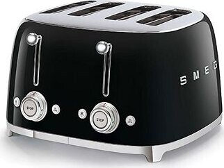SMEG 50's Retro Style 4 × 4 čierny