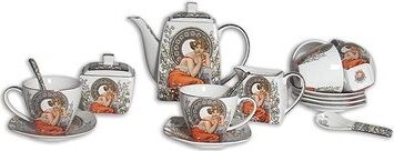 Home Elements Čajová súprava pre 6 osôb Mucha svetlý