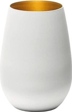 Stölzle Elements Pohár 465 ml, biela / zlatá, 6 ks