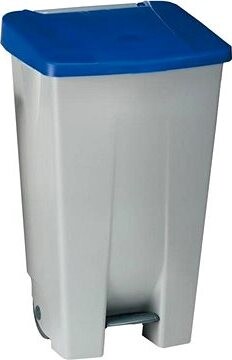 Gastro Odpadkový kôš nášľapný 120 l, sivá/modrá