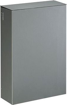 Nástenný kôš s vekom Rossignol Stella 51349, 20 l, metalovo-sivý