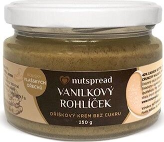 Nutspread Vanilkový rožtek