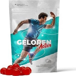 Geloren Active 90 želé tabliet, príchuť pomaranč