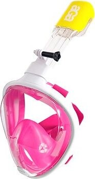 Aga Celoobličejová šnorchlovací maska S/M DS1122 bílá/růžová