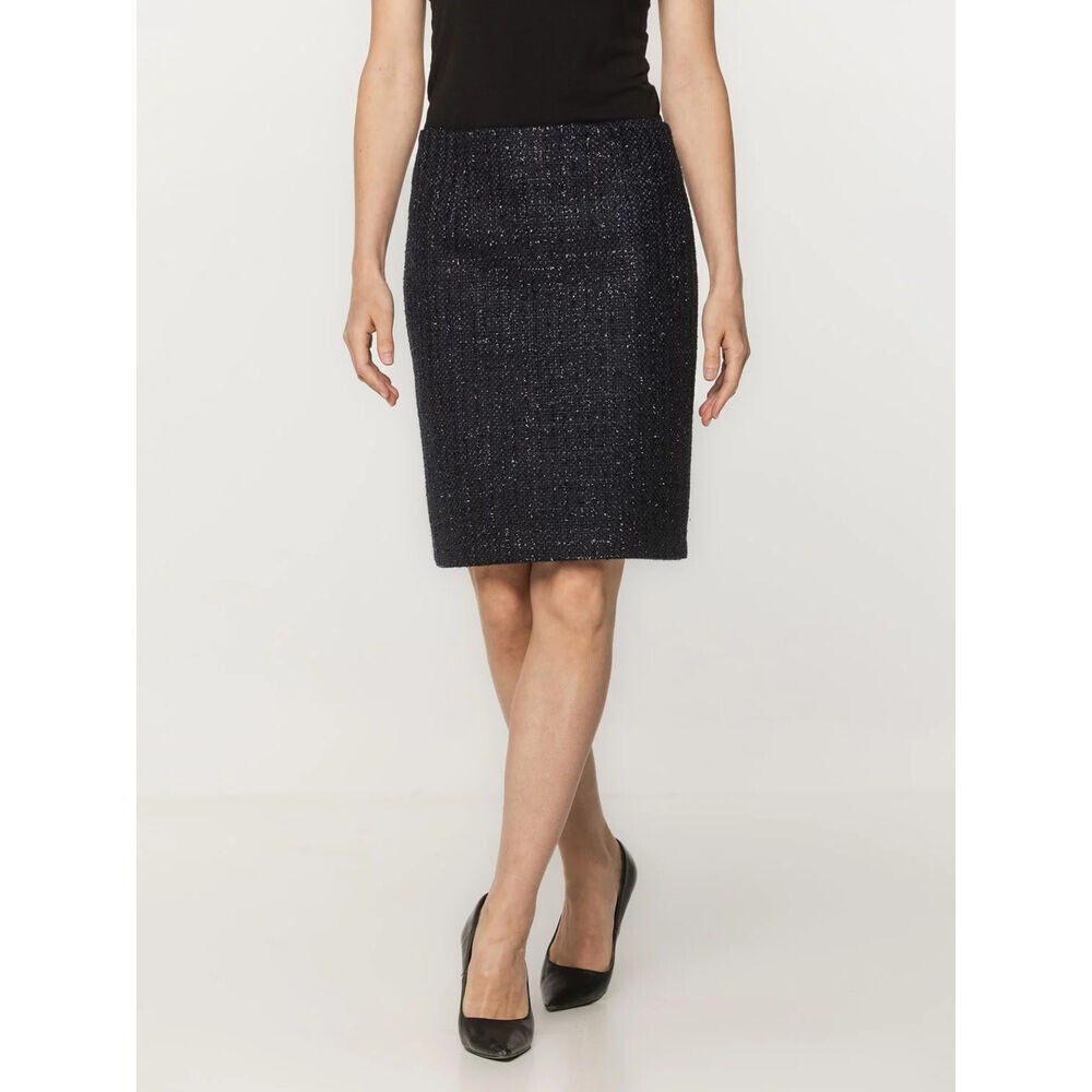 Dámska tmavomodrá sukňa 18097