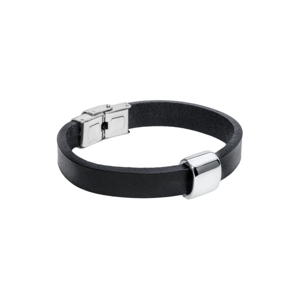 Choker náhrdelník s lesklým kovovým prvkom 18503