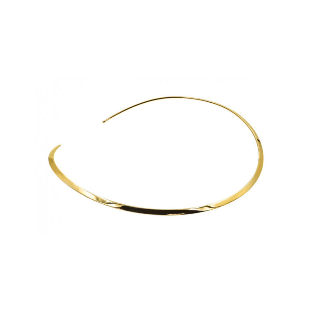 Choker na krk z pozlátenej chirurgickej ocele 18606