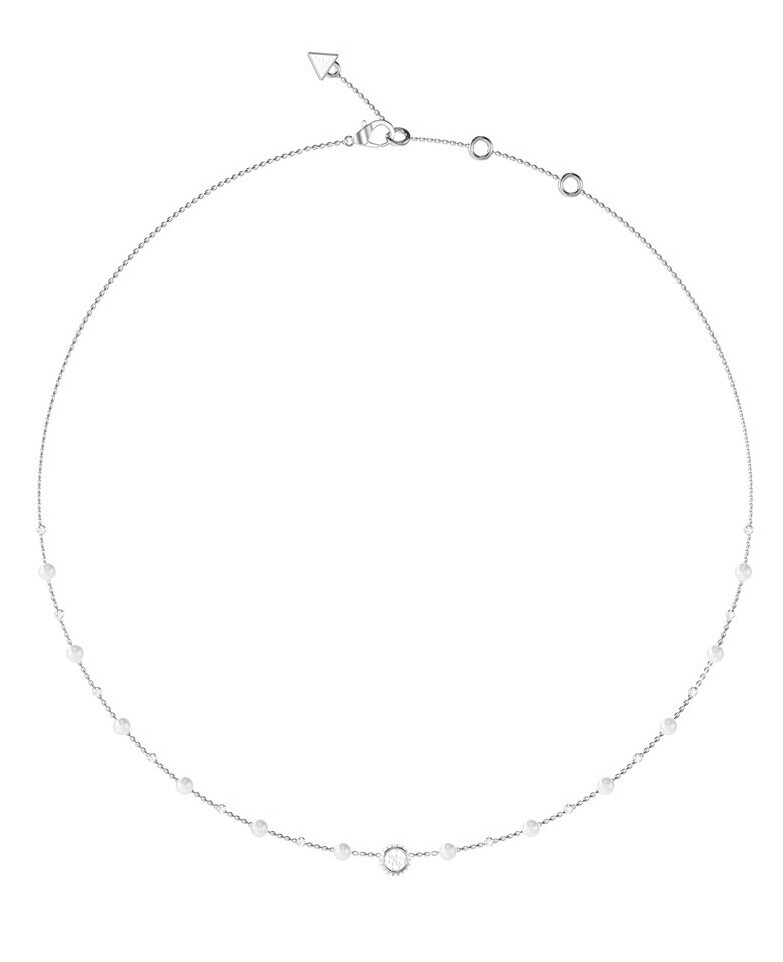 Guess Pôvabný náhrdelník s perličkami Tiny Pearly JUBN05515JWRHT/U