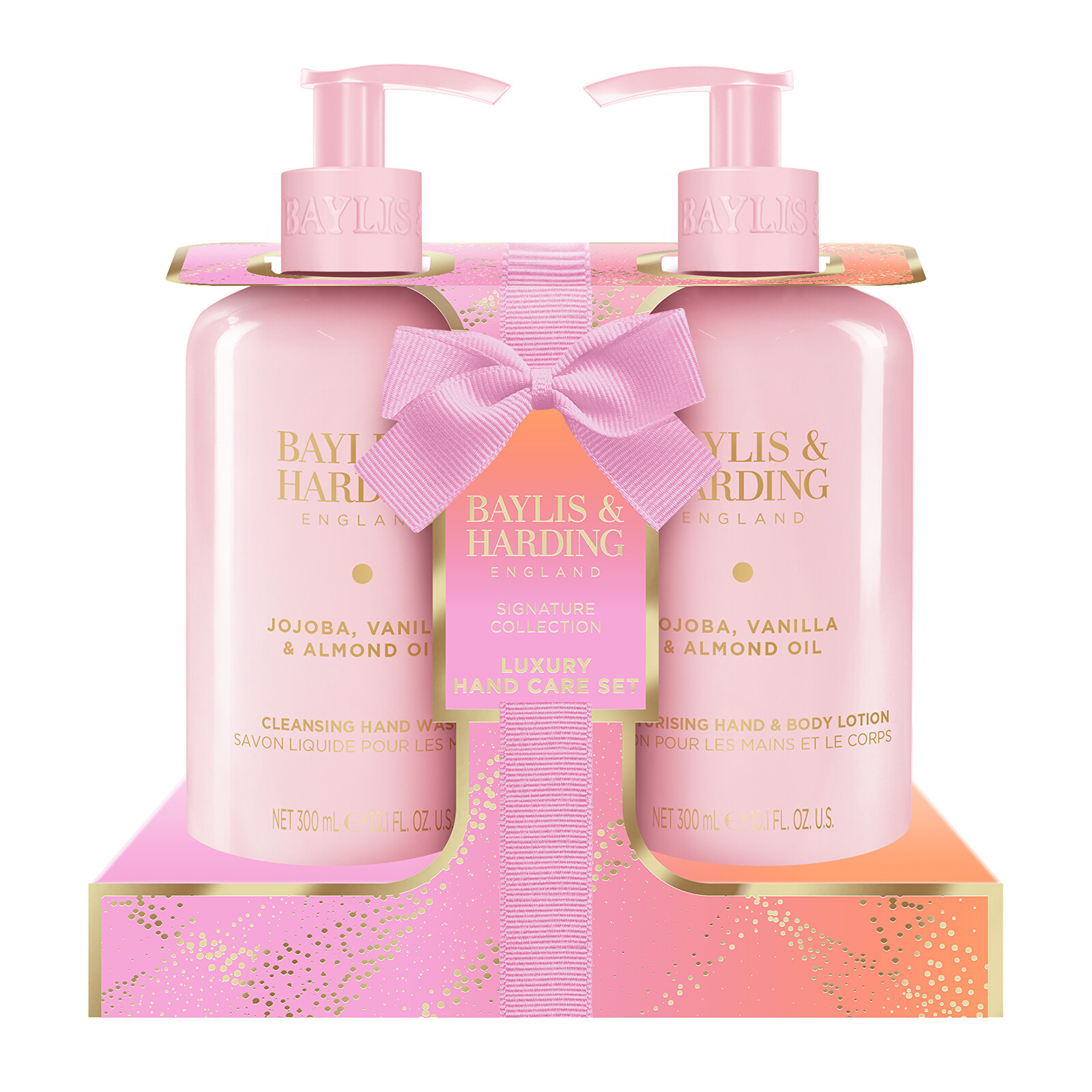 Baylis & Harding Darčeková sada Jojoba, Vanilka & Mandľový olej 2 × 300 ml