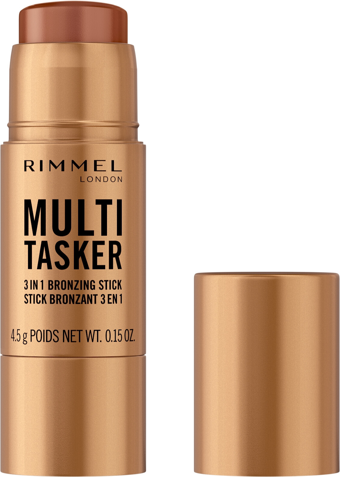 Rimmel 3 v 1 bronzer v tyčinke Multi-Tasker (3 in 1 Bronzing Stick) 03