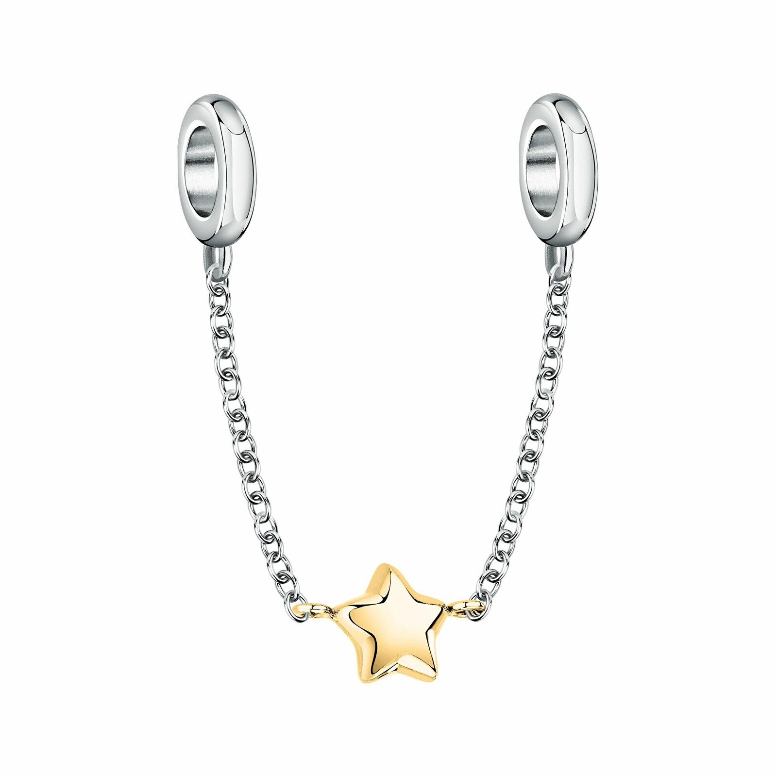 Morellato Oceľová bezpečnostná retiazka s hviezdičkou Drops SCZ1413