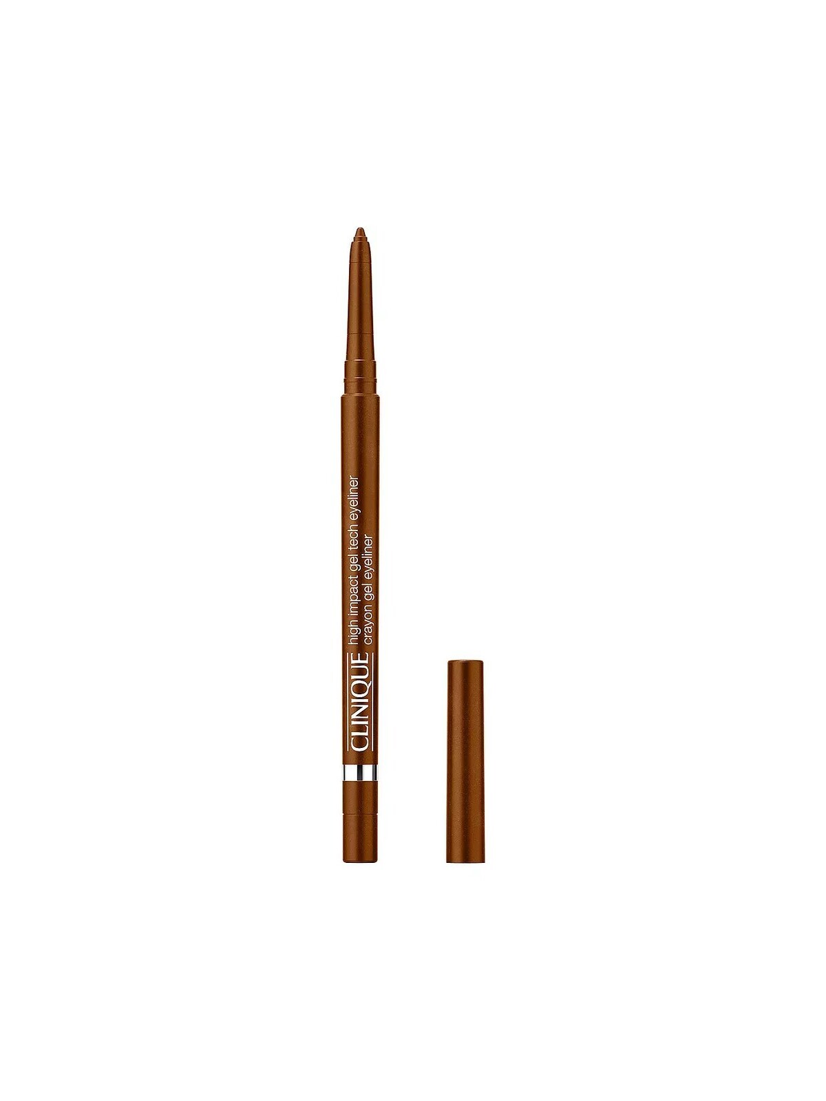 Clinique Ultra-pigmentované gélové očné linky High Impact™ (Gel Tech Eye Liner) 0,35 g Bronze Glow