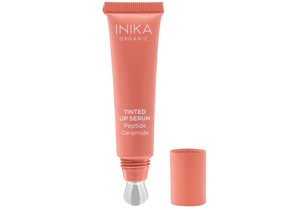 INIKA Organic Tónované sérum na pery s peptidmi a ceramidmi (Tinted Lip Serum) 10 ml Blush