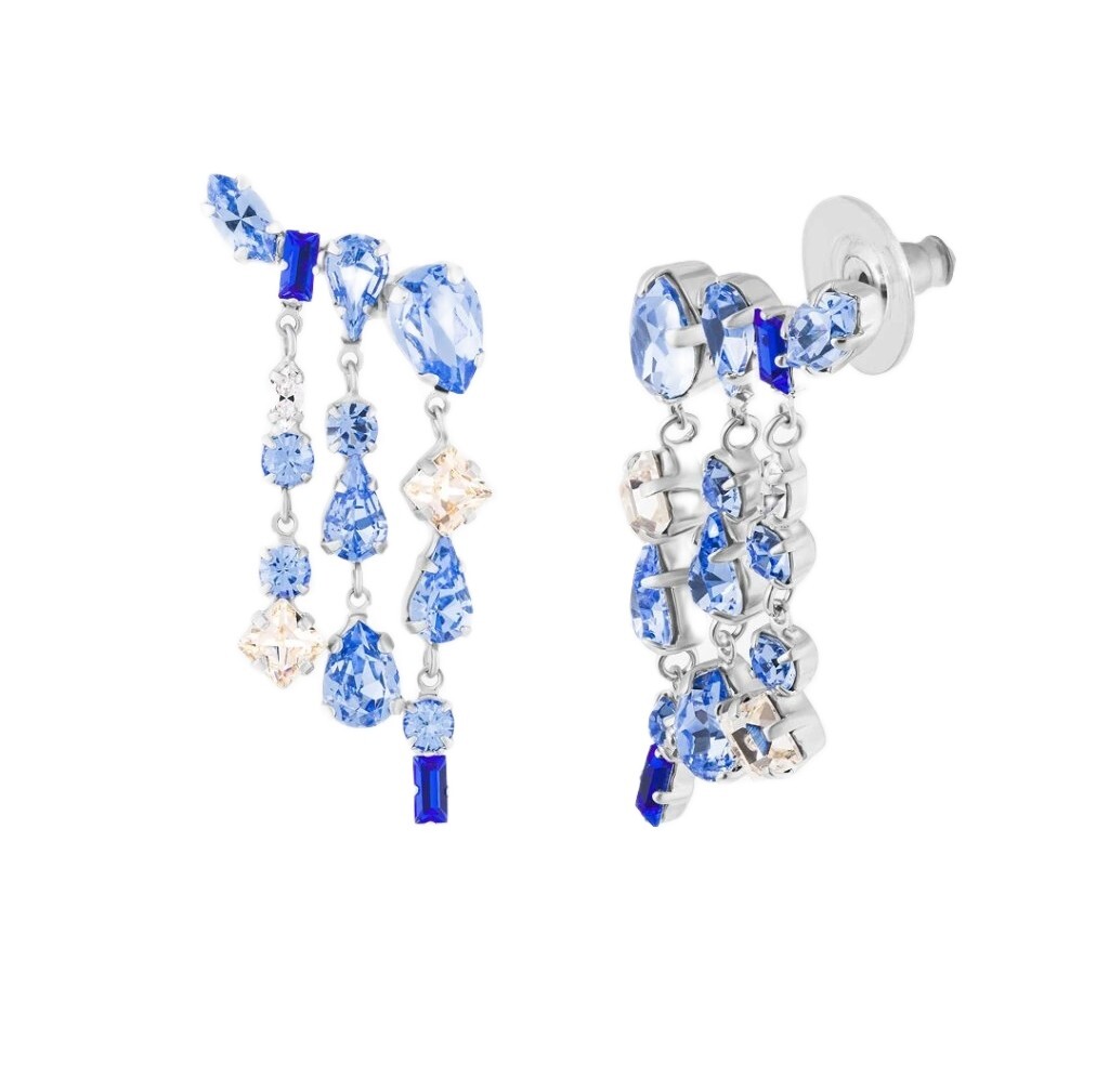 Preciosa Očarujúce náušnice s českým krištáľom Preciosa Splash Spotlight 2635 58