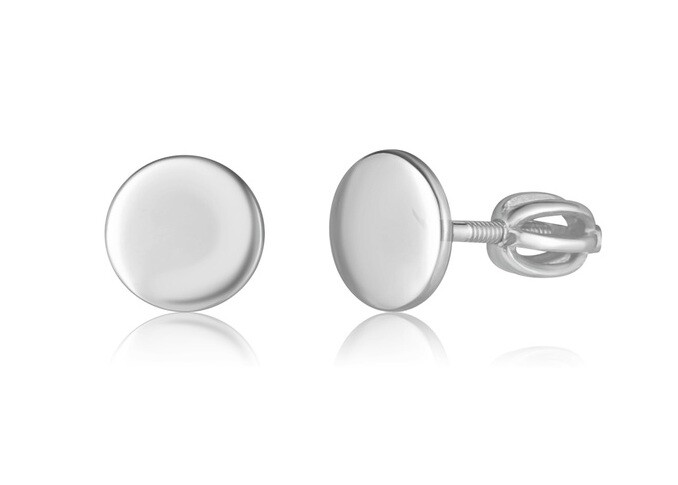 JVD Minimalistické kôstky zo striebra SVLE3200XH200SR