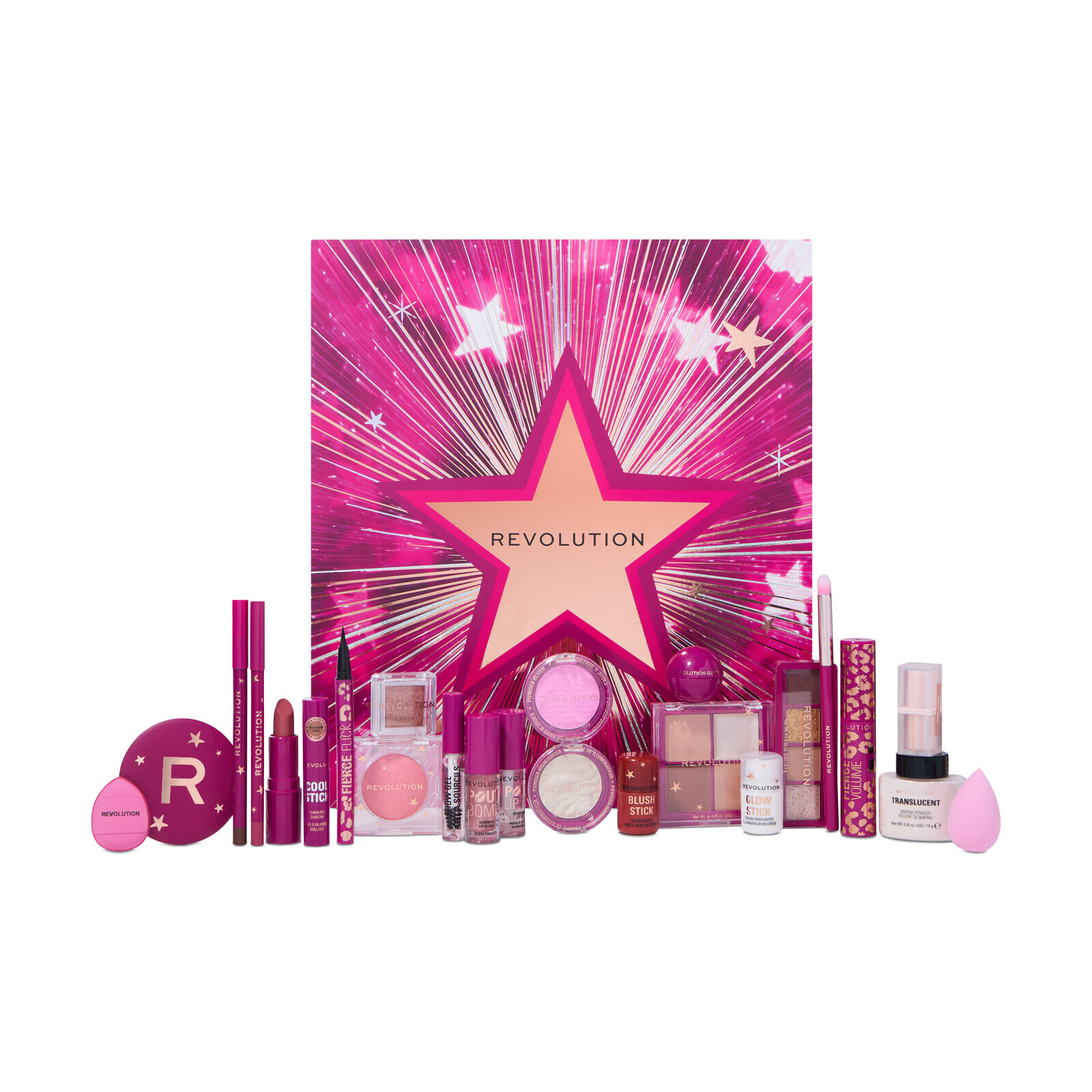 Revolution Adventný kalendár Beauty Star Makeup Advent Calendar
