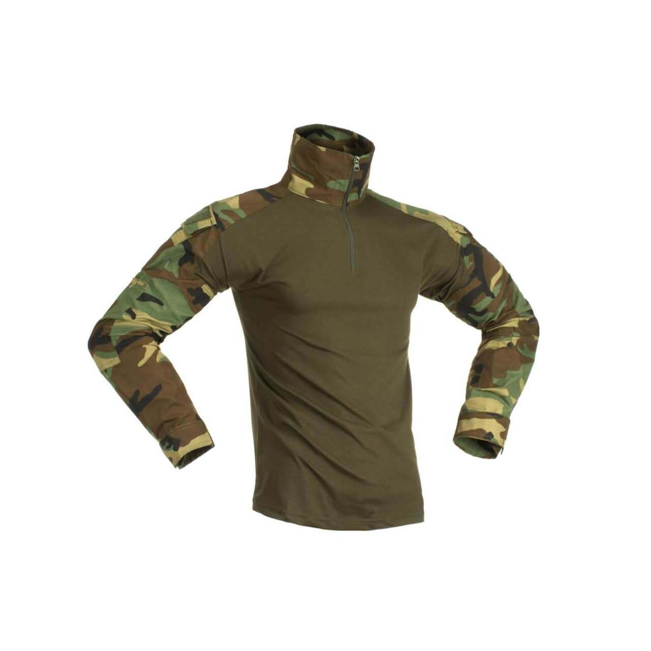 Taktická košeľa Invader Gear Combat - woodland, S