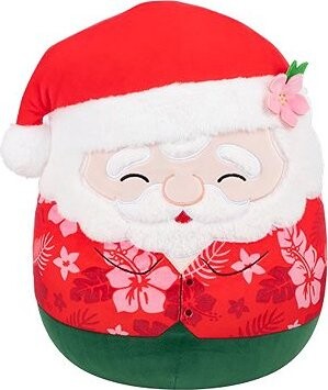 Squishmallows Santa v havajskej košeli Nick
