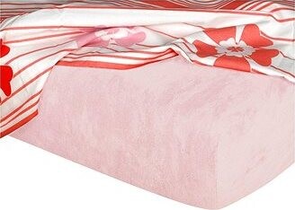 Dadka Froté prestieradlo púdrové 60 × 120 × 10 cm