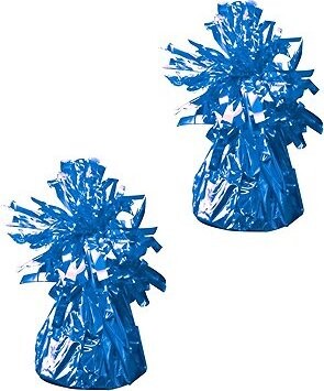 FOLAT Závaží - těžítko na balonky, modré, 160 g, 2 ks