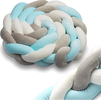 Ricokids Nárazník do postieľky 2 m modro-sivý