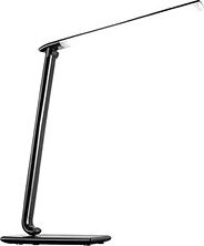 Brilagi – LED Stmievateľná stolná lampa USB konektor LED/12 W/230 V čierna