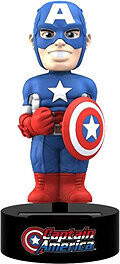 Avengers Captain America figúrka – Solar Powered Body Knocker