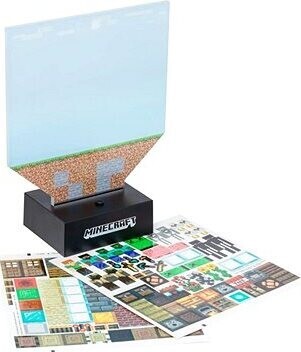 Minecraft: Build A Level – lampa s nálepkami