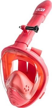 Aga Dětská celoobličejová šnorchlovací maska XS DS1111 růžová