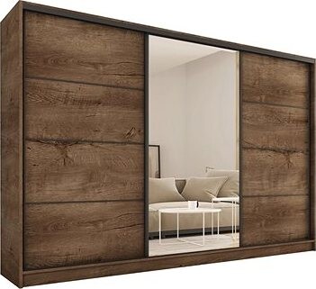 Nejlevnější nábytek Harazia 280 so zrkadlom, dub lefkas