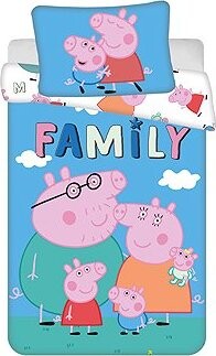 Jerry Fabrics Obliečky do postieľky Peppa Pig 215 100 × 135, 40 × 60 cm