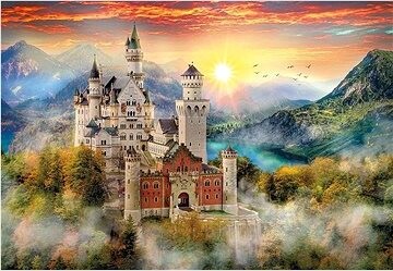 Clementoni Puzzle Zámok Neuschwanstein 2000 dielikov