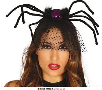 Čelenka s pavúkom – halloween