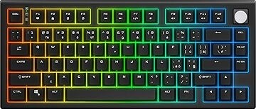 Rapture UNIFORM Wireless, Gateron G Pro 3.0 Red, čierna – CZ/SK