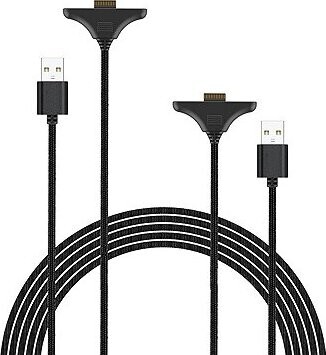 iPega SW2119A Nabíjací kábel (3 m, 2 ks) pre JoyCon ovládače Nintendo Switch 2 Red/Blue